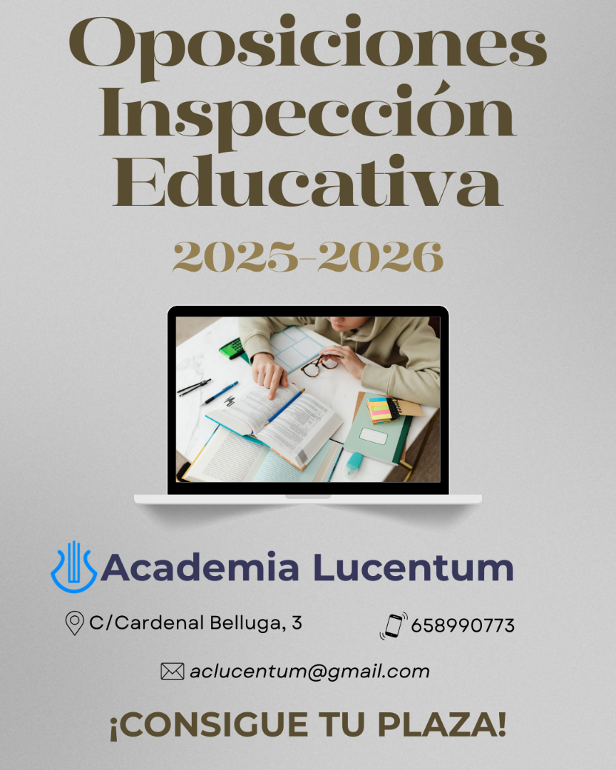 Oposiciones para el cuerpo de maestros , educación secundaria e inspectores de educación.